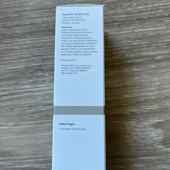 NWT THE ORDINARY Argireline Solution 10% - Picture 4 of 6